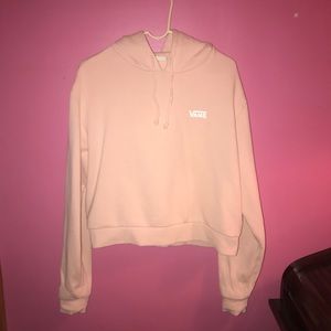 Cropped vans hoodie